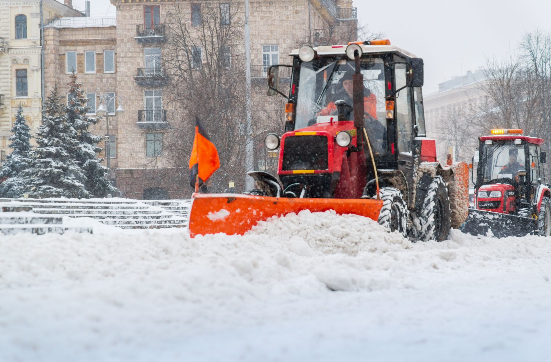 Snow and Ice Management for Distribution Centers