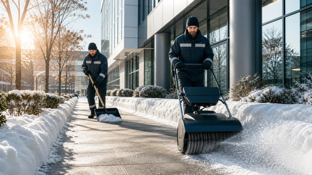 What Snow Removal Solutions Work Without Salt