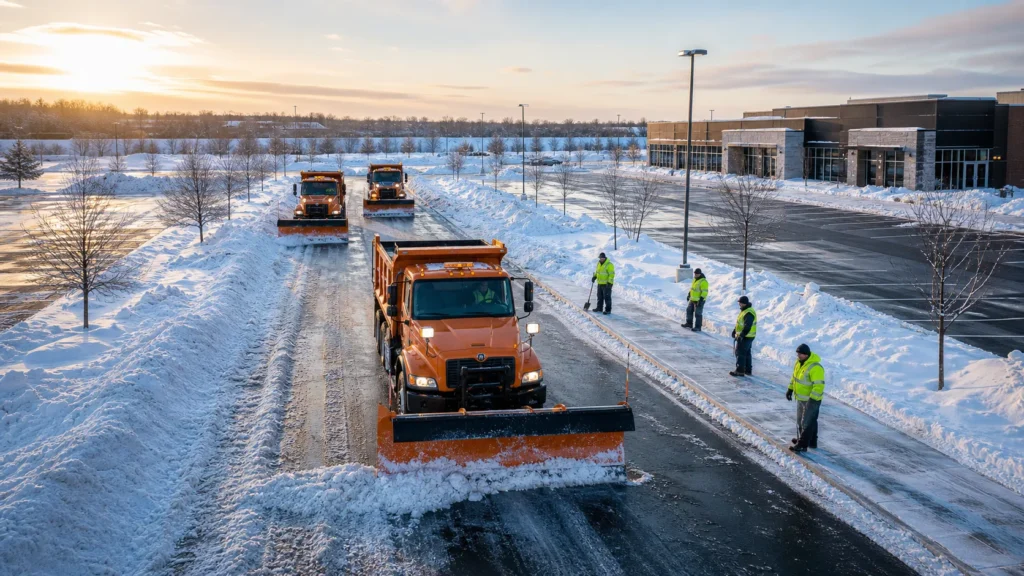 Where Snow Plow Companies Start After Heavy Storms