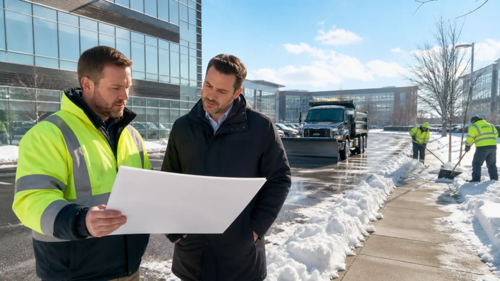 Choosing a Commercial Snow Removal Company: Per-Inch Vs Seasonal