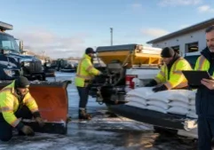 What Snow Removal Plowing Teams Prep Before Storms